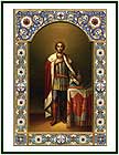 православная икона Св. Александр Невский
