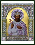 православная икона Св. князь Владимир