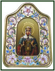 православная икона Св. Людмила православная икона Св. Людмила